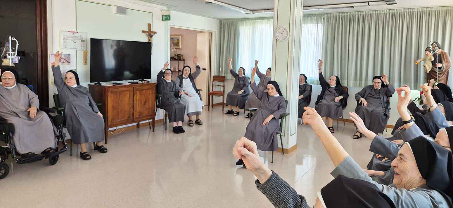 GEMONA: In Casa Madre, in allegria con le sorelle dell’infermeria